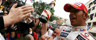 Hamilton gana en el GP de Monaco